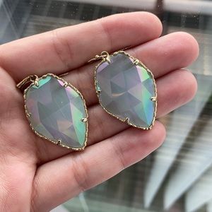 Iridescent Slate Corley Earrings